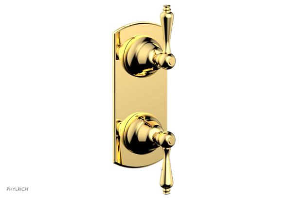 Phylrich - Revere & Savannah 1/2 Inch Thermostatic Valve with Volume Control or Diverter - Lever Handle
