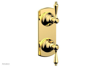 Phylrich - Revere & Savannah 1/2 Inch Thermostatic Valve with Volume Control or Diverter - Lever Handle