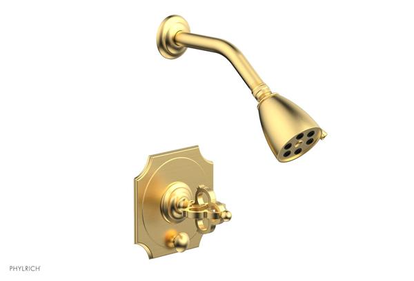 Phylrich - Couronne Pressure Balance Shower and Diverter Set (Less Spout)