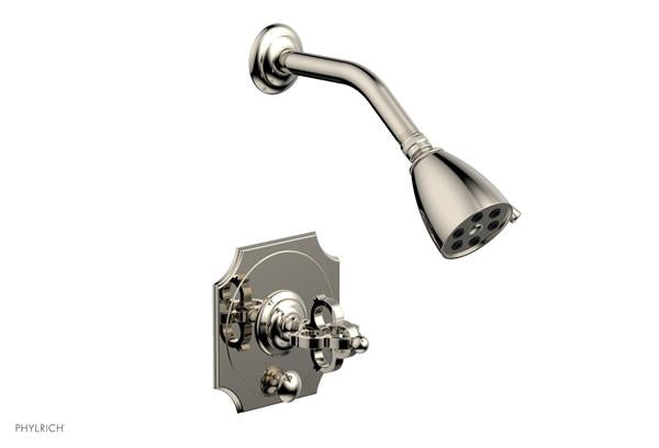 Phylrich - Couronne Pressure Balance Shower and Diverter Set (Less Spout)