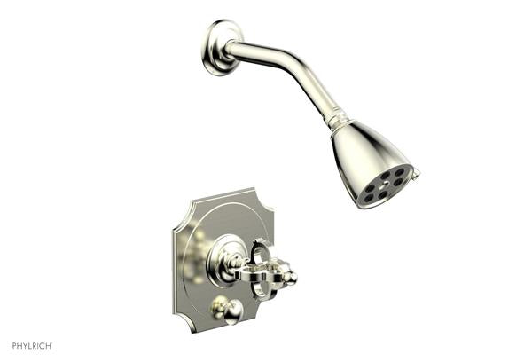 Phylrich - Couronne Pressure Balance Shower and Diverter Set (Less Spout)