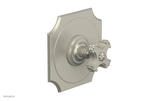 Phylrich - Marvelle Pressure Balance Shower Plate & Handle Trim - Cross Handle