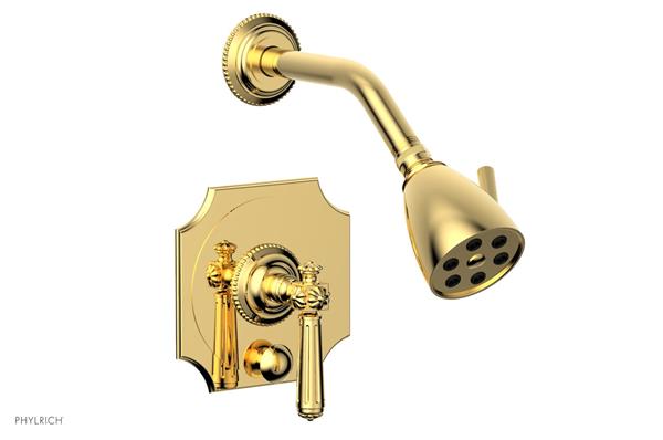 Phylrich - Marvelle Pressure Balance Shower and Diverter Set (Less Spout) - Lever Handle