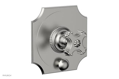 Phylrich - Marvelle Pressure Balance Shower Plate with Diverter and Handle Trim - Cross Handle