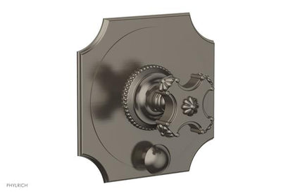 Phylrich - Marvelle Pressure Balance Shower Plate with Diverter and Handle Trim - Cross Handle