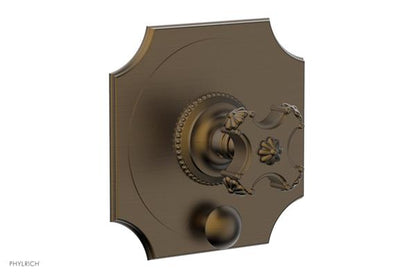 Phylrich - Marvelle Pressure Balance Shower Plate with Diverter and Handle Trim - Cross Handle