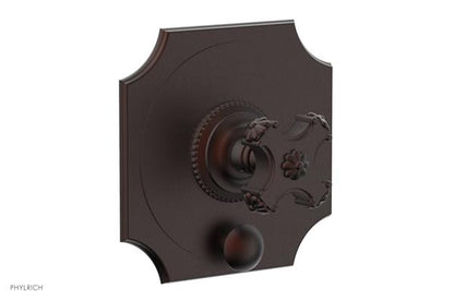 Phylrich - Marvelle Pressure Balance Shower Plate with Diverter and Handle Trim - Cross Handle