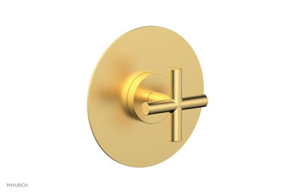 Phylrich - Transition Shower Plate and Handle Trim - Cross Handle