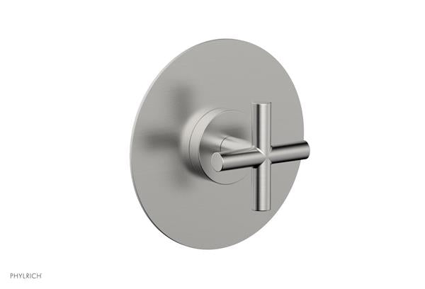 Phylrich - Transition Shower Plate and Handle Trim - Cross Handle