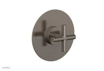Phylrich - Transition Shower Plate and Handle Trim - Cross Handle