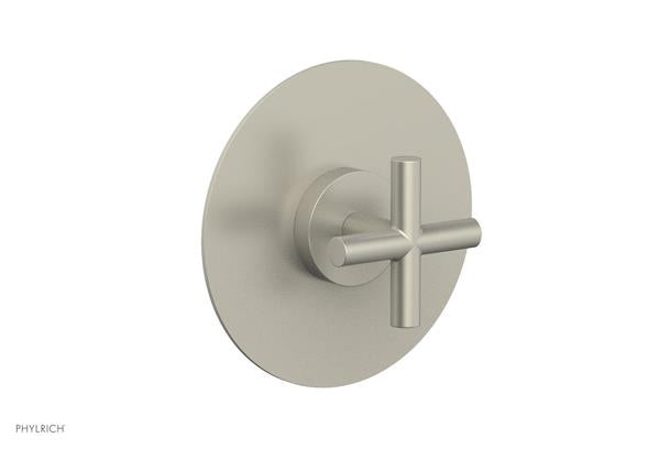Phylrich - Transition Shower Plate and Handle Trim - Cross Handle