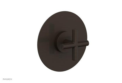 Phylrich - Transition Shower Plate and Handle Trim - Cross Handle