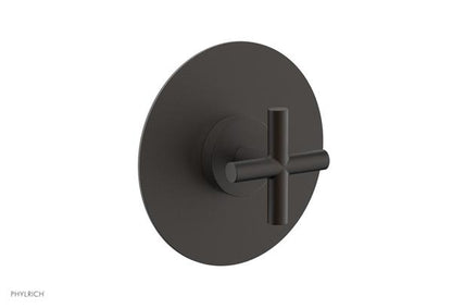 Phylrich - Transition Shower Plate and Handle Trim - Cross Handle