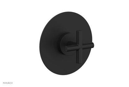 Phylrich - Transition Shower Plate and Handle Trim - Cross Handle