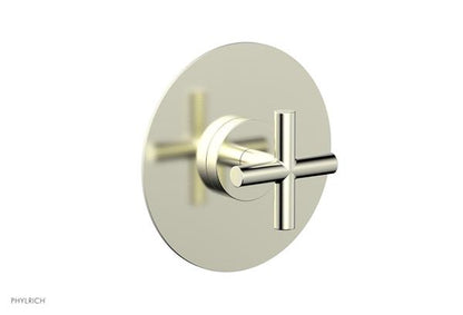 Phylrich - Transition Shower Plate and Handle Trim - Cross Handle