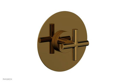 Phylrich - Transition Shower Plate and Handle Trim - Cross Handle