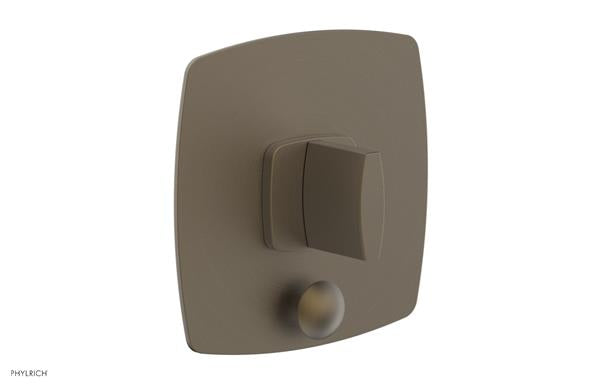 Phylrich - Radi Pressure Balance Shower Plate with Diverter and Handle Trim Set - Blade Handle