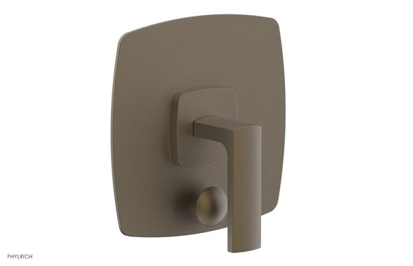 Phylrich - Radi Pressure Balance Shower Plate with Diverter and Handle Trim Set -  Lever Handle