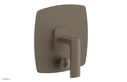 Phylrich - Radi Pressure Balance Shower Plate with Diverter and Handle Trim Set -  Lever Handle