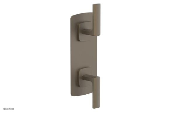 Phylrich - Radi Thermostatic Valve with Volume Control or Diverter - Lever Handles
