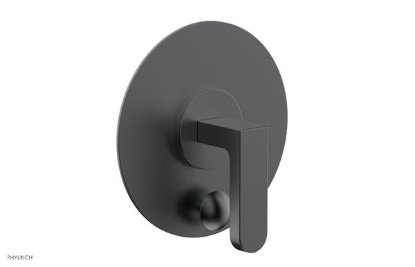 Phylrich - Rond Pressure Balance Shower Plate with Diverter and Handle Trim Set - Lever Handle