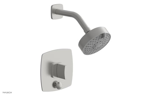 Phylrich - Radi Pressure Balance Shower and Diverter Set (Less Spout) - Blade Handle