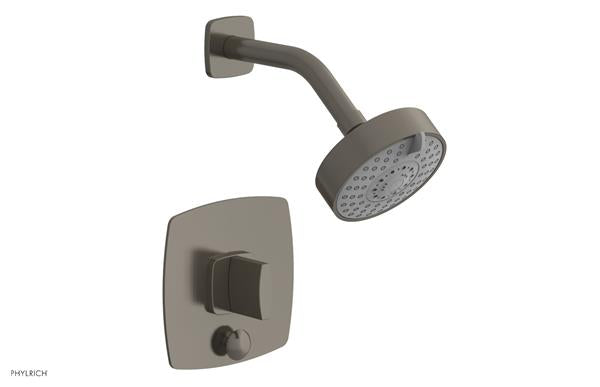 Phylrich - Radi Pressure Balance Shower and Diverter Set (Less Spout) - Blade Handle