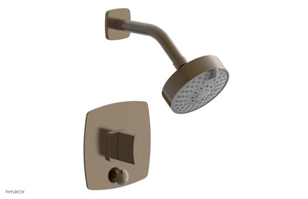 Phylrich - Radi Pressure Balance Shower and Diverter Set (Less Spout) - Blade Handle
