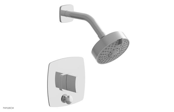 Phylrich - Radi Pressure Balance Shower and Diverter Set (Less Spout) - Blade Handle