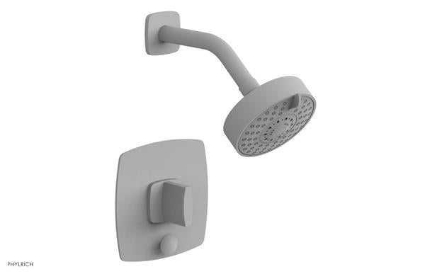Phylrich - Radi Pressure Balance Shower and Diverter Set (Less Spout) - Blade Handle