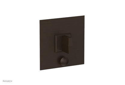 Phylrich - Diama  Shower Plate with Diverter and Handle Trim Set - Blade Handle