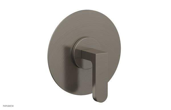 Phylrich - Rond Pressure Balance Shower Plate & Handle Trim - Lever Handle