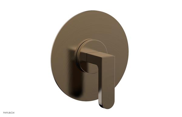 Phylrich - Rond Pressure Balance Shower Plate & Handle Trim - Lever Handle