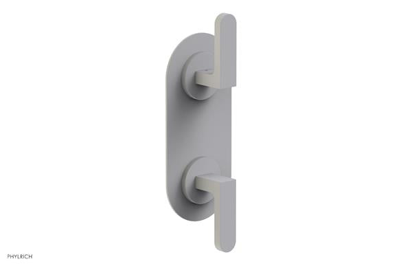 Phylrich - Rond Thermostatic Valve with Volume Control or Diverter - Lever Handles