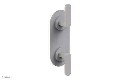 Phylrich - Rond Thermostatic Valve with Volume Control or Diverter - Lever Handles
