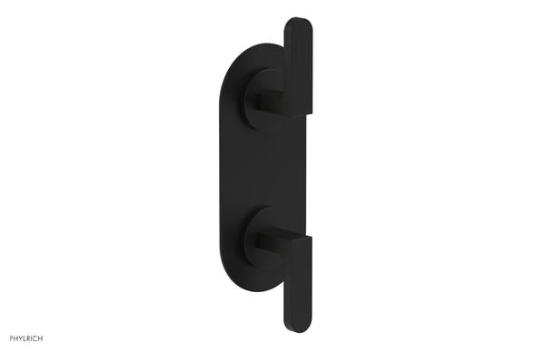 Phylrich - Rond Thermostatic Valve with Volume Control or Diverter - Lever Handles