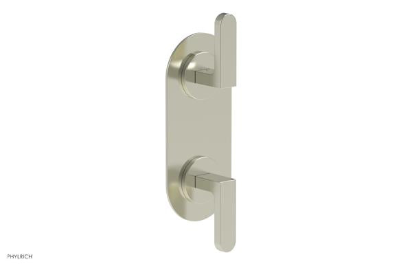 Phylrich - Rond Thermostatic Valve with Volume Control or Diverter - Lever Handles