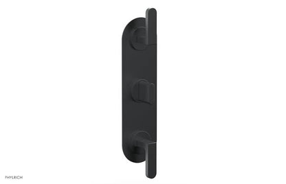 Phylrich - Rond Thermostatic Valve with Two Volume Control - Blade Handles