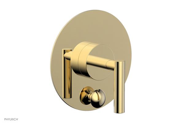 Phylrich - Transition Pressure Balance Shower Plate with Diverter and Handle Trim Set - Lever Handle