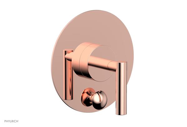Phylrich - Transition Pressure Balance Shower Plate with Diverter and Handle Trim Set - Lever Handle