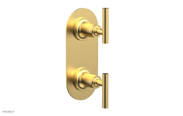 Phylrich - 2 Lever Shower Plate & Handle Trim