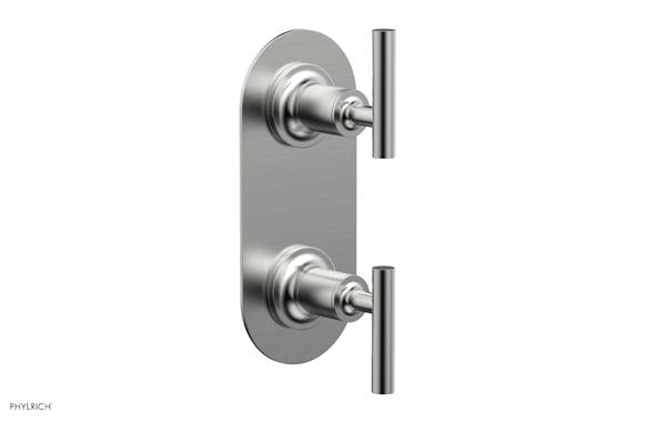 Phylrich - 2 Lever Shower Plate & Handle Trim