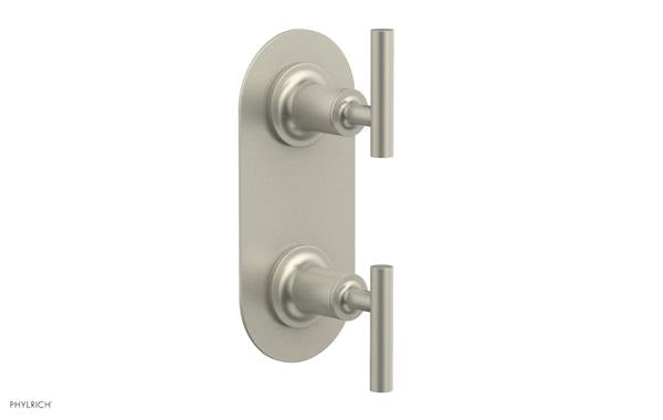 Phylrich - 2 Lever Shower Plate & Handle Trim