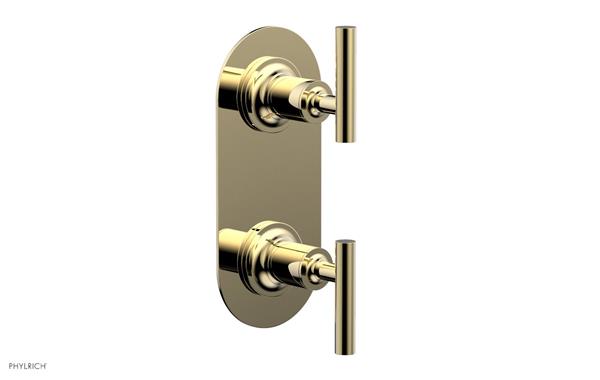 Phylrich - 2 Lever Shower Plate & Handle Trim
