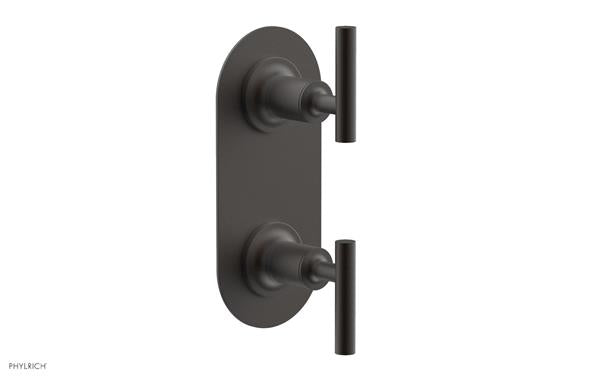 Phylrich - 2 Lever Shower Plate & Handle Trim