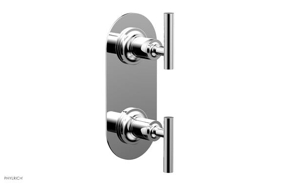 Phylrich - 2 Lever Shower Plate & Handle Trim