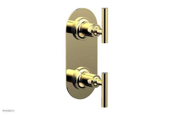 Phylrich - 2 Lever Shower Plate & Handle Trim