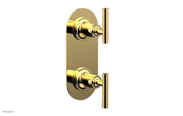 Phylrich - 2 Lever Shower Plate & Handle Trim
