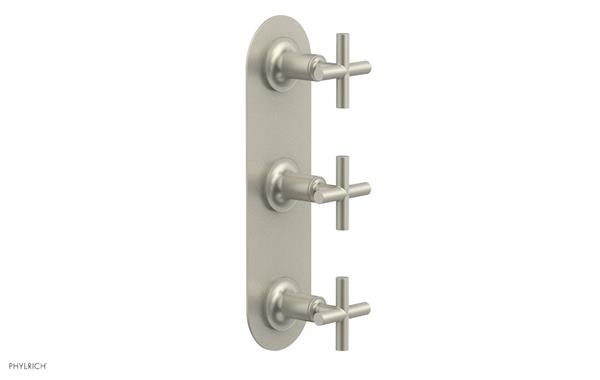 Phylrich - 3 Cross Handle 1/2 & 3/4 Ts Trim Kit