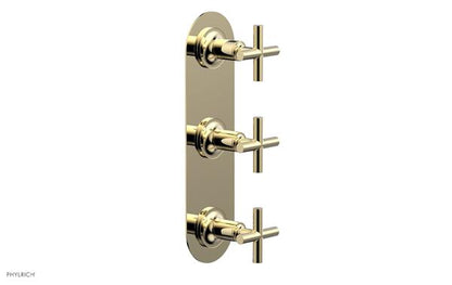 Phylrich - 3 Cross Handle 1/2 & 3/4 Ts Trim Kit